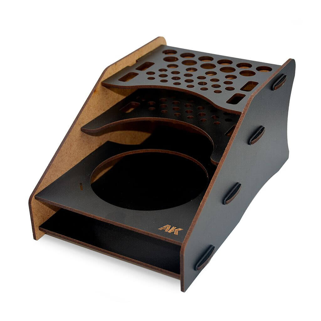 Modularer Pinsel-Organizer