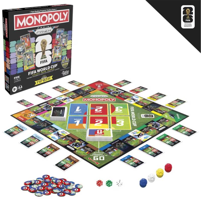 Monopoly Panini Prizm: FIFA World Cup Board Game