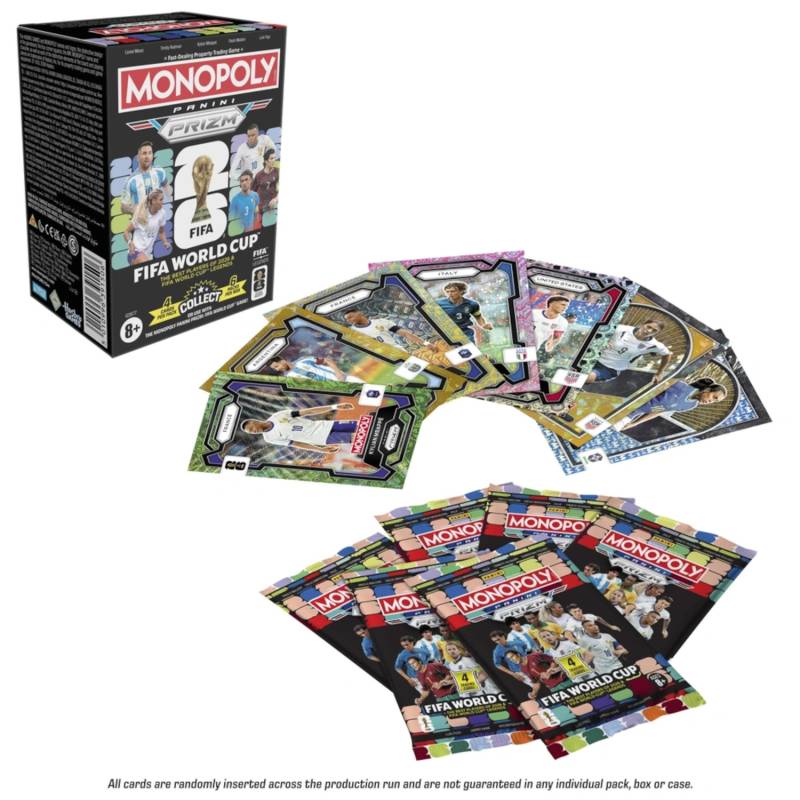 Monopoly Panini Prizm: FIFA World Cup Booster Box (24 Cards)