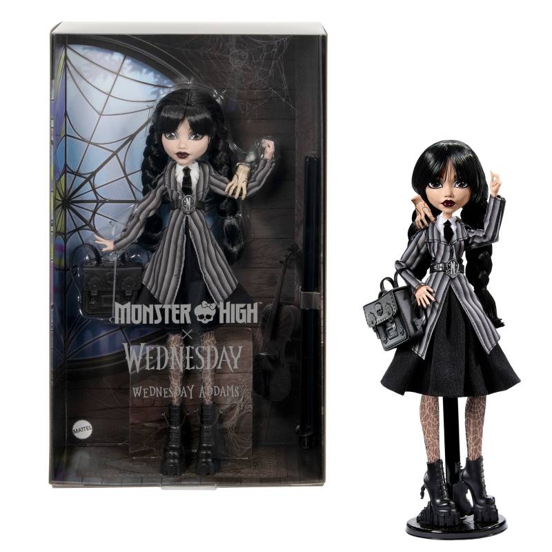 Monster High Wednesday: Wednesday Addams Collectible Doll