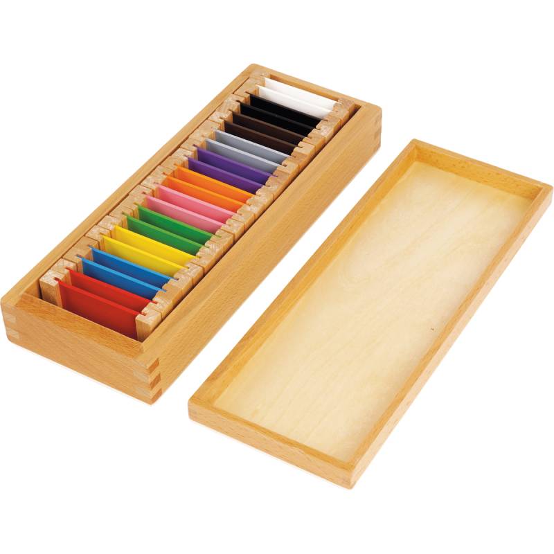 Montessori Farbtäfelchen 11 Paare Montessori Farbtäfelchen 11 Paare