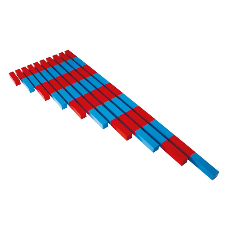 Montessori Numerische Stangen Montessori Numerische Stangen