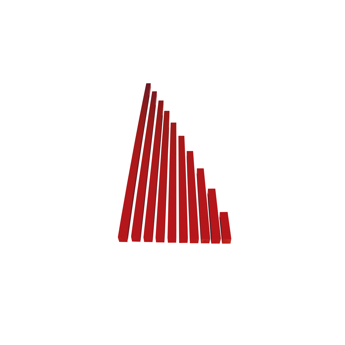 Montessori Rote Stangen