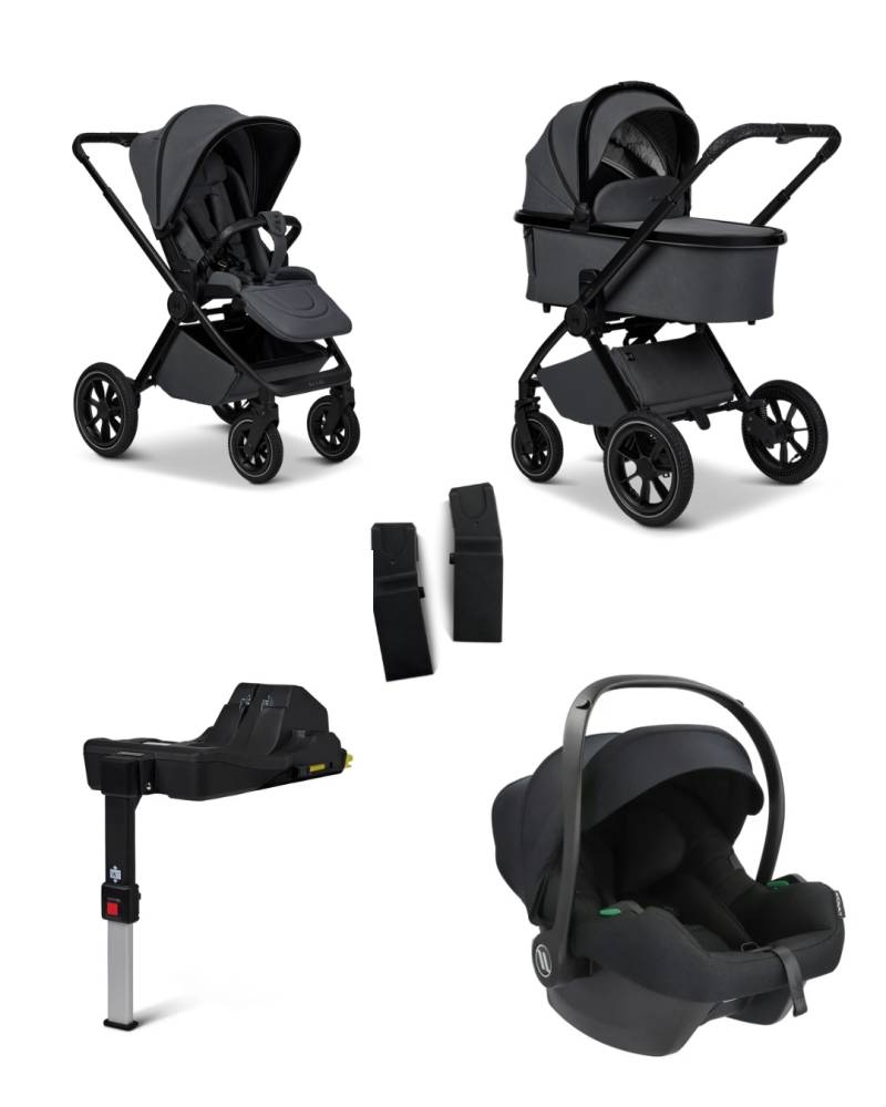 Moon GIO+ 2025 Anthra 4in1 Set mit Cosmo 2.0, Moon BASE & GIO+ Adapter 2025