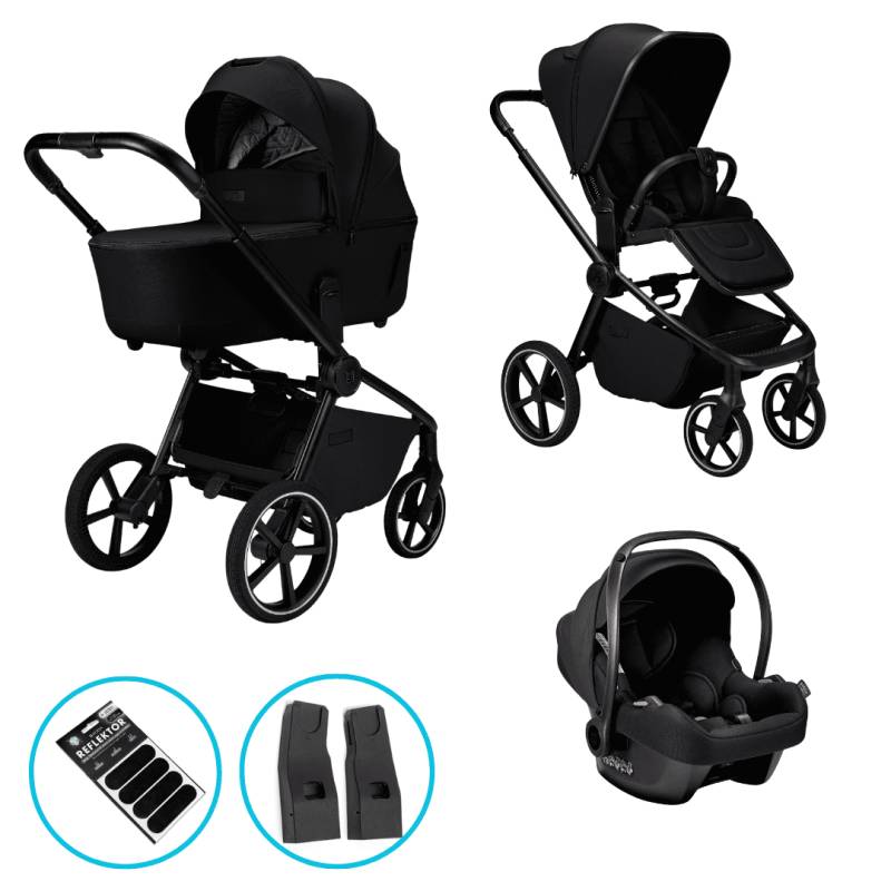 Moon RESEA 2.0 Kombikinderwagen Onyx 3in1 Set inkl. Babyschale Moon RESEA 2.0 Kombikinderwagen Onyx 3in1 Set inkl. Babyschale