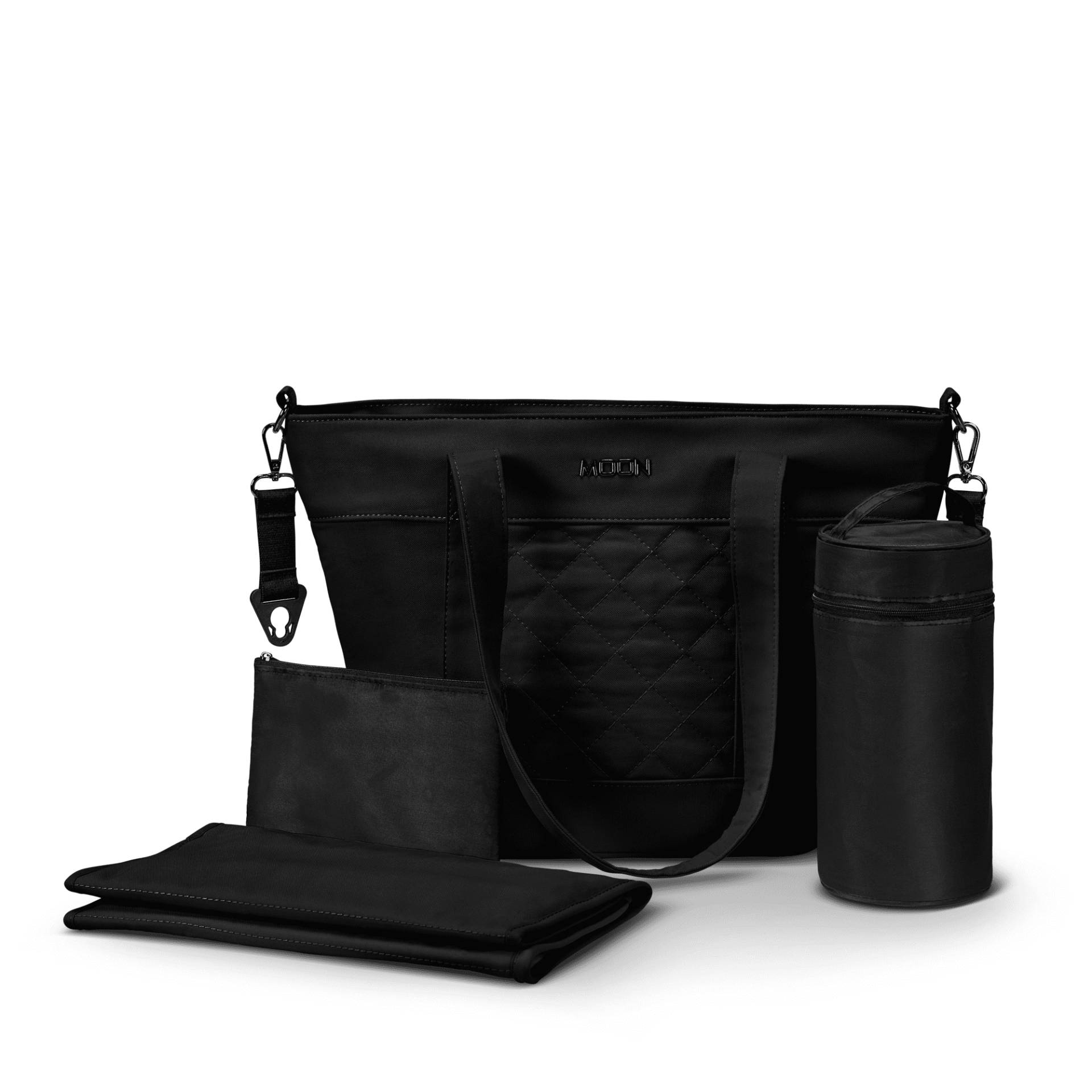 Moon V-Shape Bag Onyx - Wickeltasche
