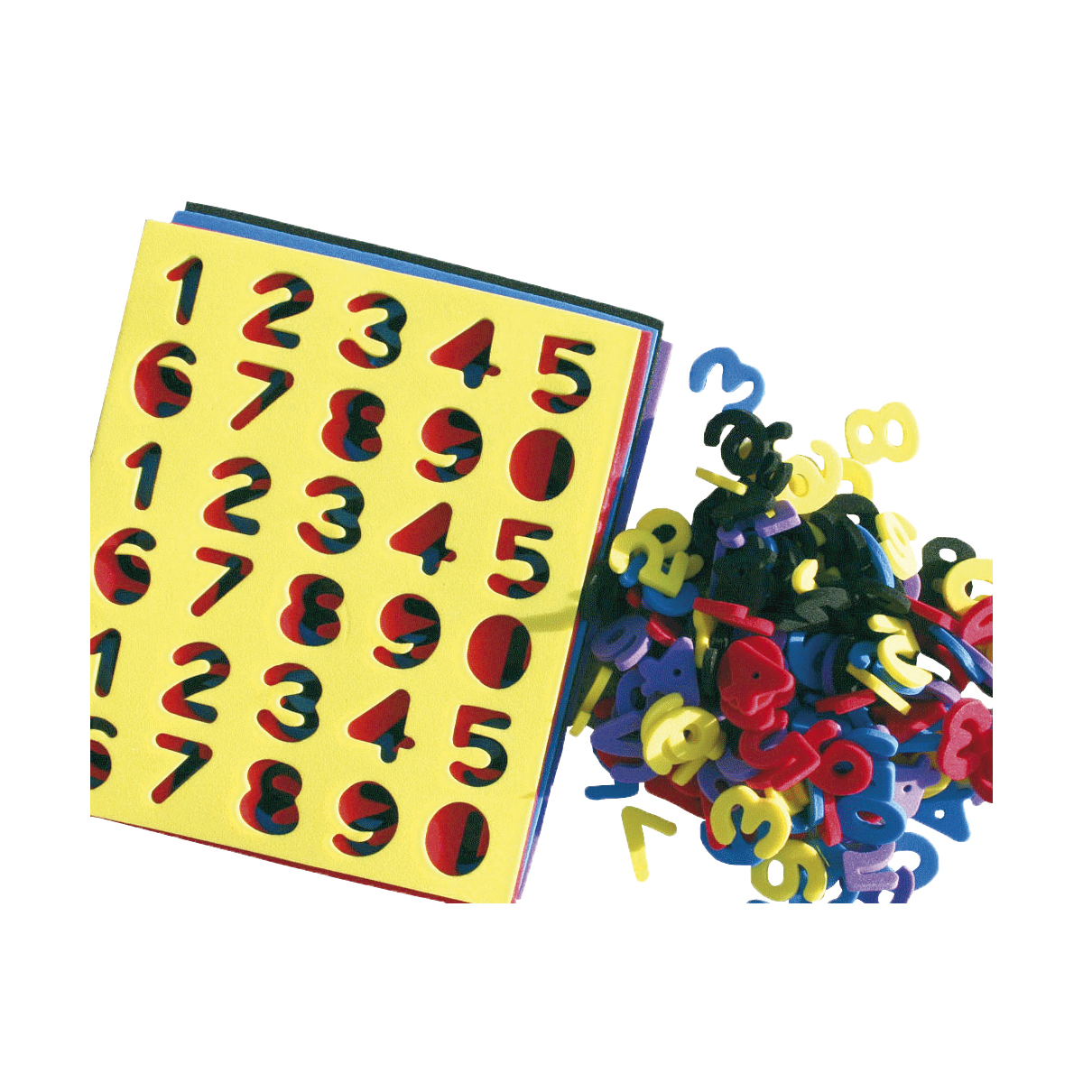 Moosgummi Zahlen