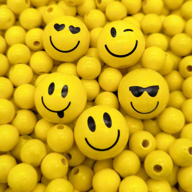 Motivperle Smiley Motivperle Smiley