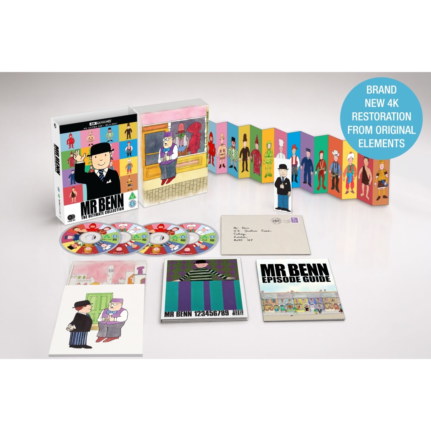 Mr Benn: The Ultimate Collection 4K UHD & Blu-Ray Mr Benn: The Ultimate Collection 4K UHD & Blu-Ray