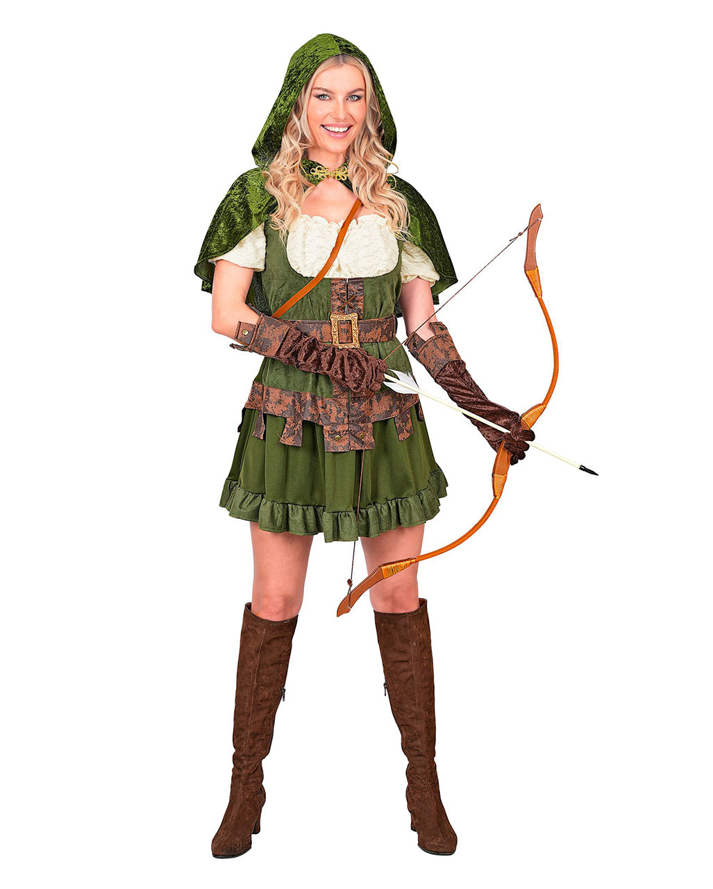 Mrs. Robin of Sherwood Damen Kostüm