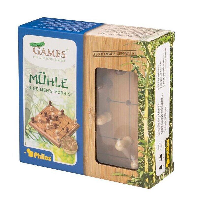 Mühle Reisespiel Green Games