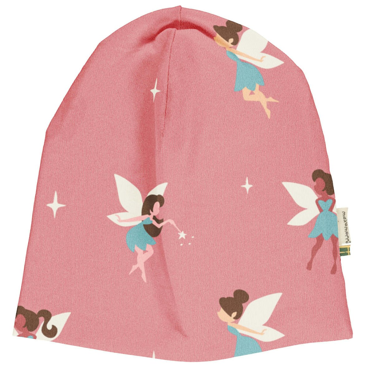 Mütze mit Alloverprint Feen in rosa 52/54