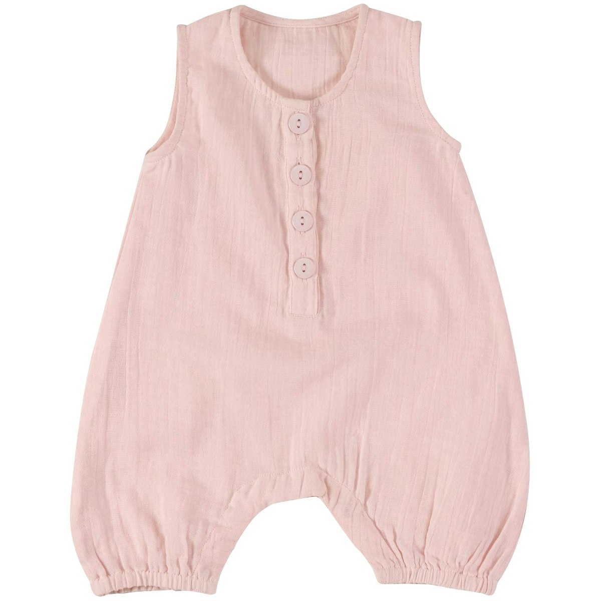 Musselin Beachbody in rosa 68/74
