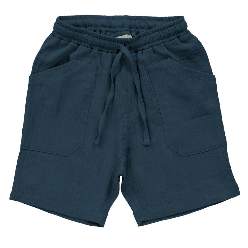 Musselin Kinder Shorts luftig petrol 92/98 Musselin Kinder Shorts luftig petrol 92/98