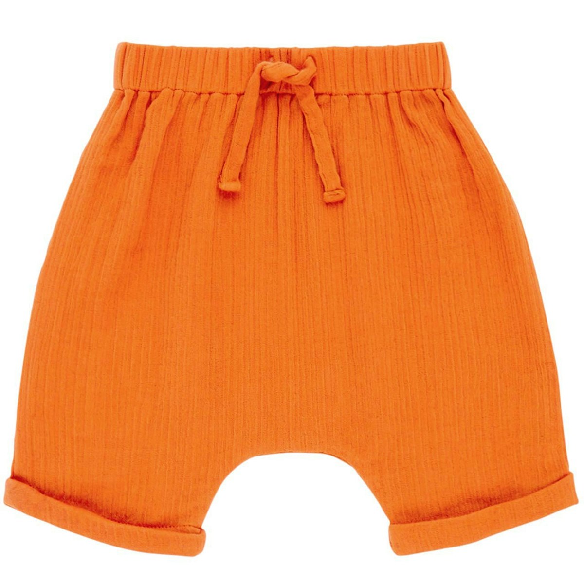 Musselin Shorts luftig in orange 74