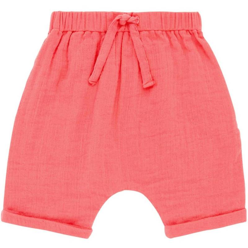 Musselin Shorts luftig in rosa 62/68