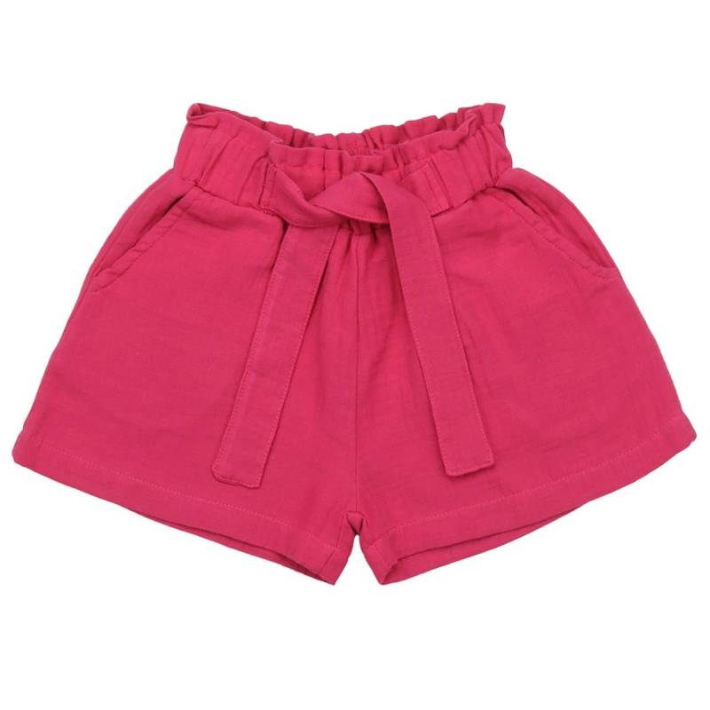 Musselin Shorts zum Binden pink 128