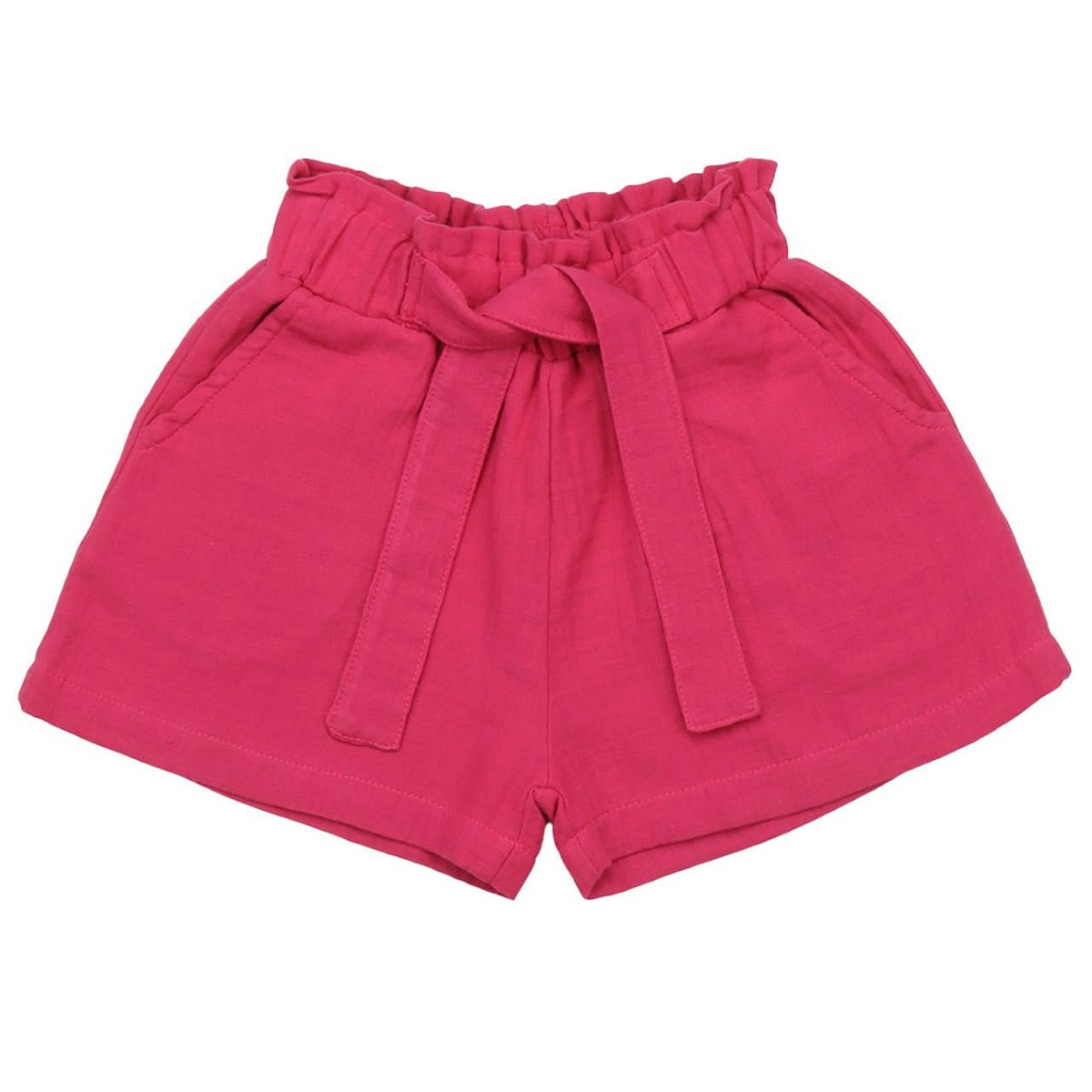 Musselin Shorts zum Binden pink 140