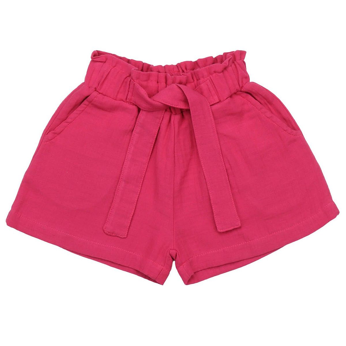 Musselin Shorts zum Binden pink 152