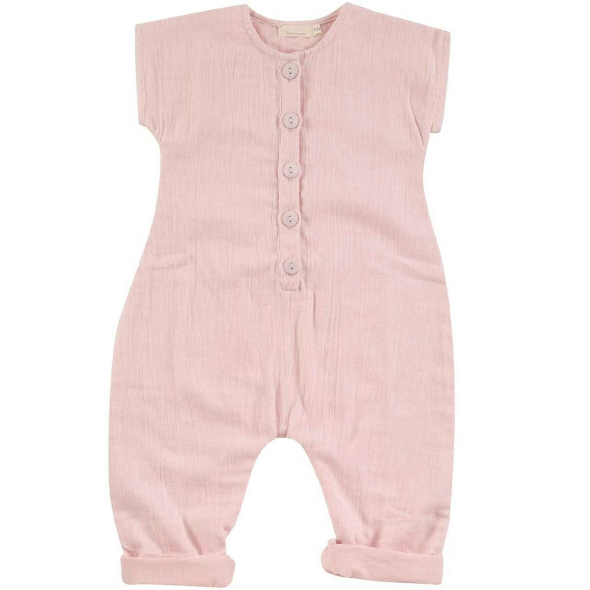 Musselin Sommer Jumpsuit rosa 110