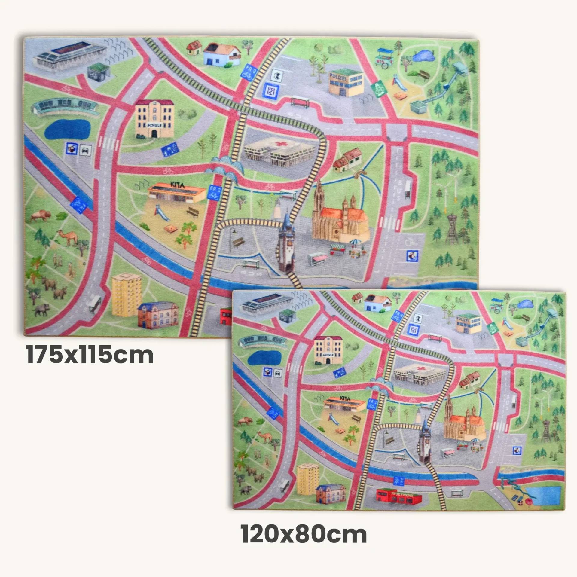 NEU: Spielteppich FREIBURG | Größe: 175x115cm NEU: Spielteppich FREIBURG | Größe: 175x115cm