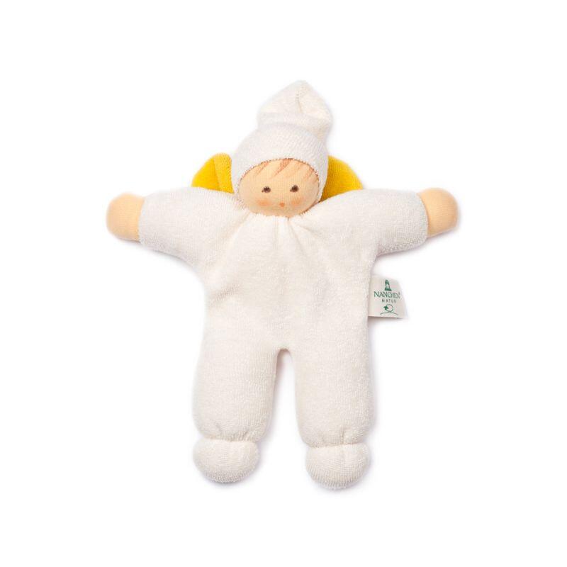 Nanchen - Kleiner Engel mit Mütze natur 18cm Nanchen - Kleiner Engel mit Mütze natur 18cm