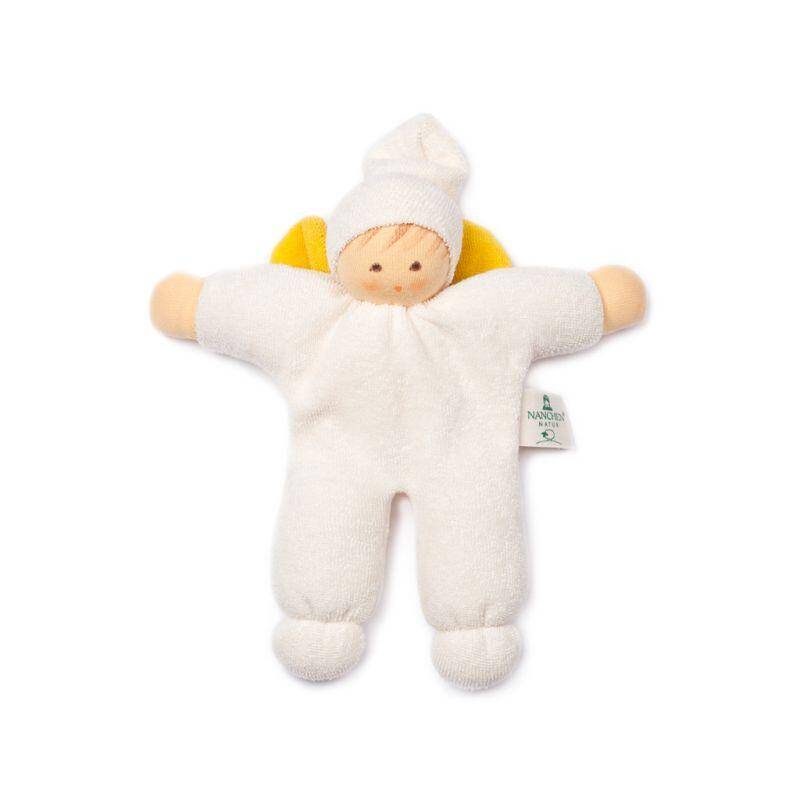 Nanchen - Kleiner Engel mit Mütze natur 18cm Nanchen - Kleiner Engel mit Mütze natur 18cm