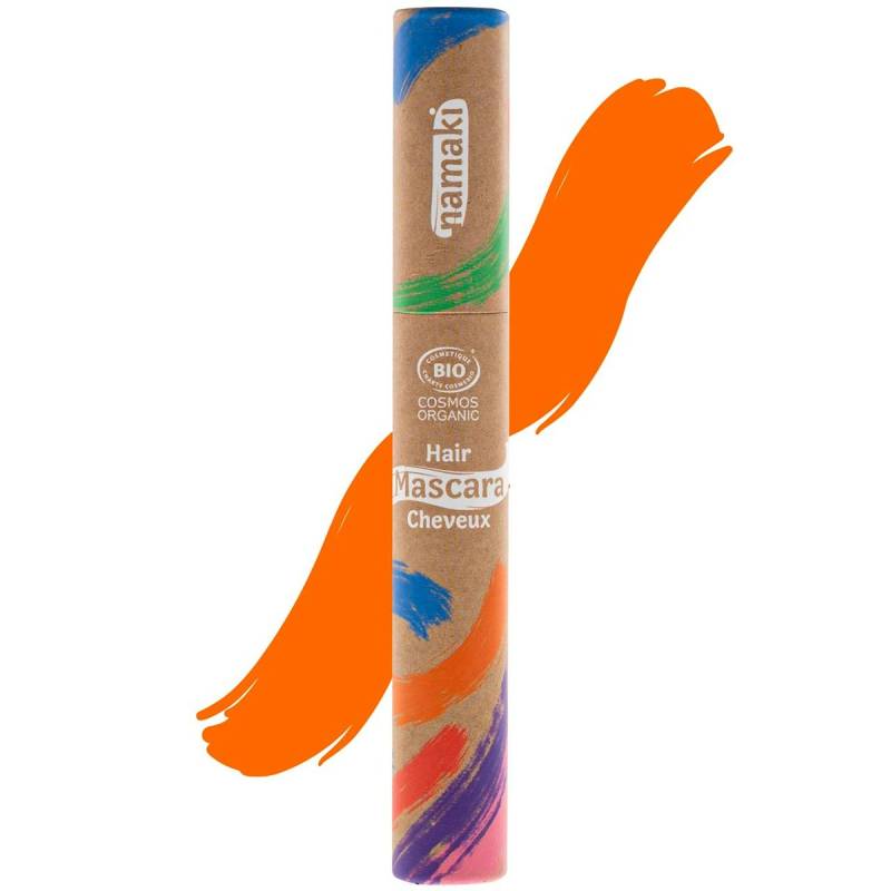 Natürliche Haarmascara für Strähnchen in Orange Natürliche Haarmascara für Strähnchen in Orange