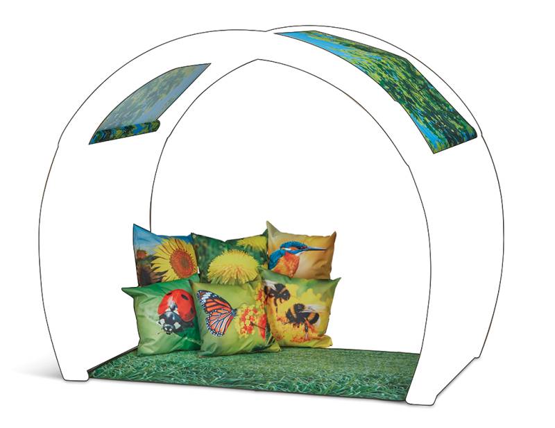 Natur-Accessoire-Set für große, gemütliche Buchten