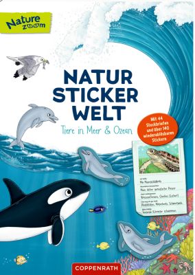 Natur-Stickerwelt: Tiere in Meer & Ozean (Nature Zoom)