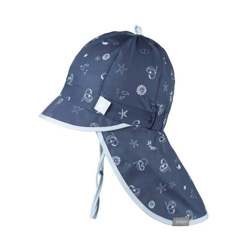 Navy Schirmmütze Nackenschutz 45/47