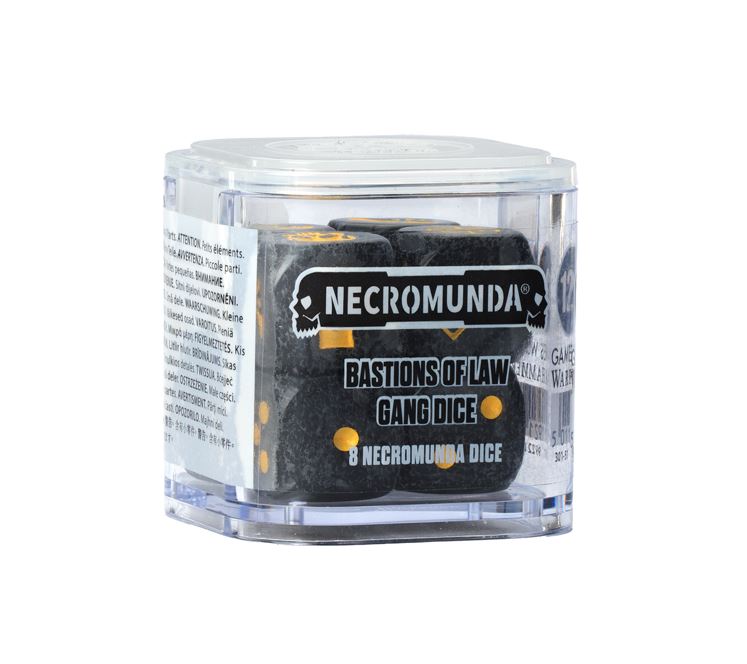 Necromunda Bastions of Law Dice Set Games Workshop Gang Underhive