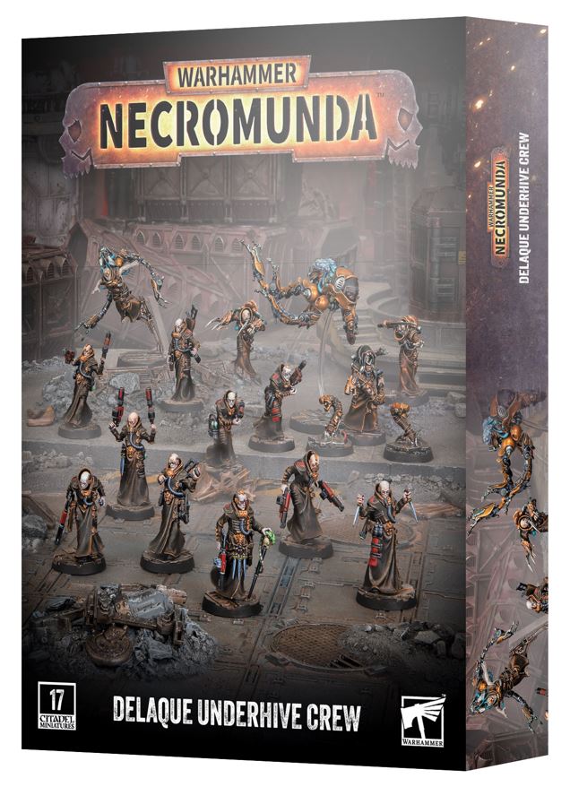 Necromunda Delaque Underhive Crew Set Games Workshop Gang War Warband Necromunda Delaque Underhive Crew Set Games Workshop Gang War Warband