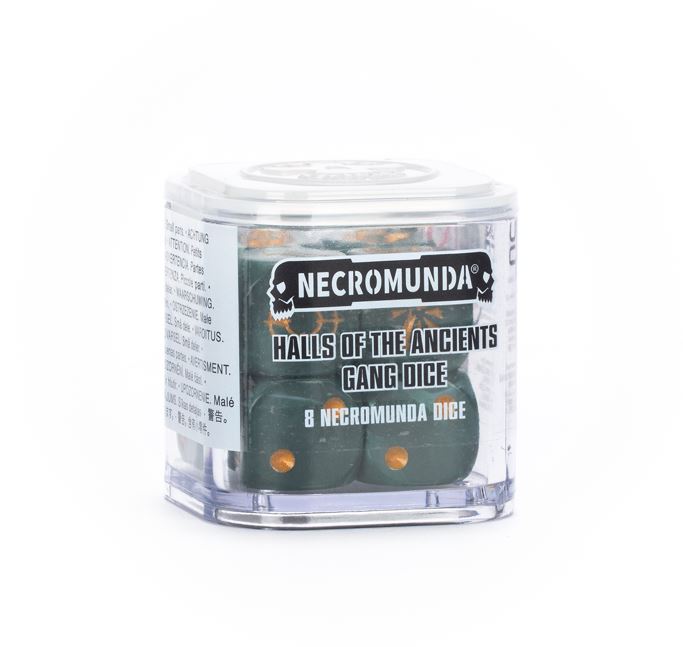 Necromunda Halls of the Ancients Dice Set Games Workshop Gang Underhive