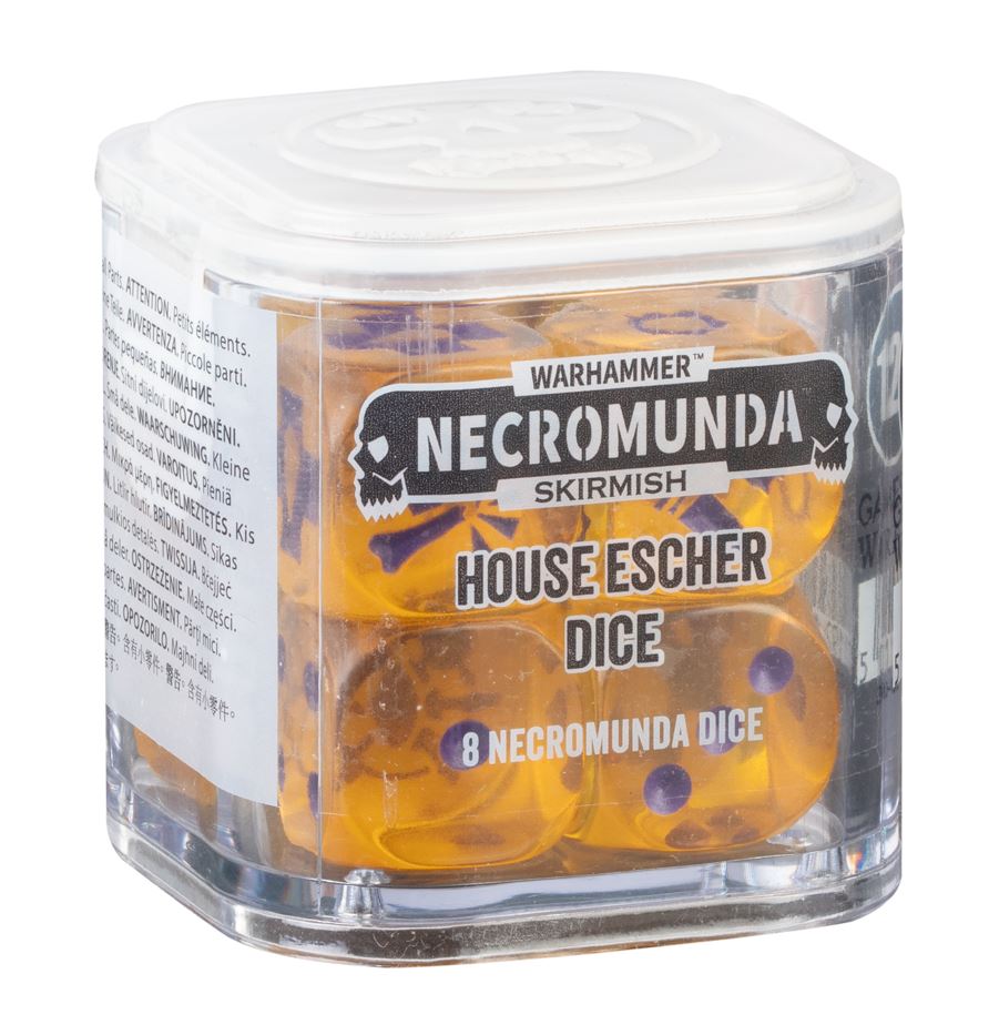 Necromunda House Escher Dice Set Games Workshop Gang Underhive