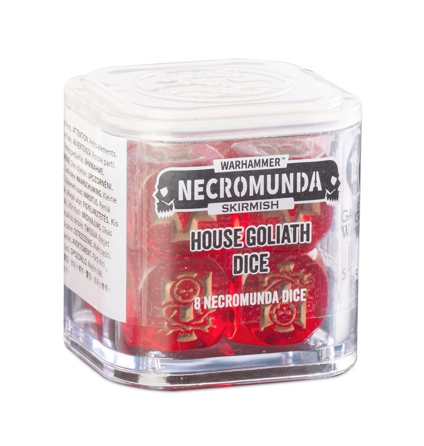 Necromunda House Goliath Dice Set Games Workshop Gang Underhive