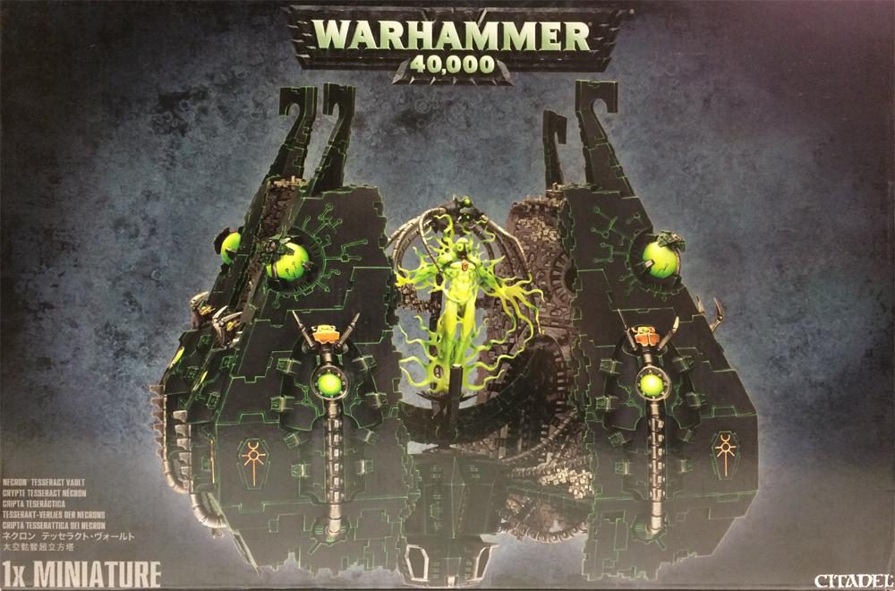 Necron Tesseract Vault / Obelisk Games Workshop Warhammer 40k Necrons Monolith