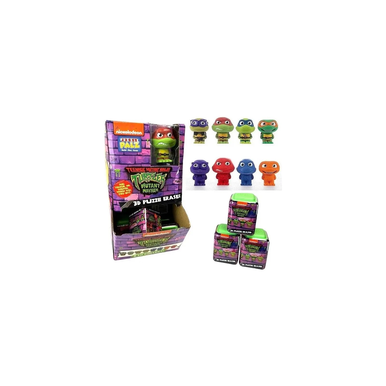 Nickelodeon 23-6316 - Teenage Mutant Ninja Turtles 3D Figur Radierer Nickelodeon 23-6316 - Teenage Mutant Ninja Turtles 3D Figur Radierer