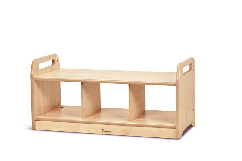 Niedrige Ablagebank (leer)