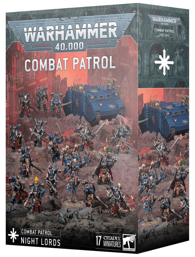 Night Lords Combat Patrol Games Workshop Warhammer 40.000 40k Chaos Armee Night Lords Combat Patrol Games Workshop Warhammer 40.000 40k Chaos Armee