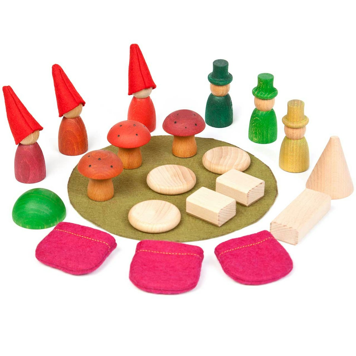 Nins® of the forest – Holzspielzeug Set ab 3 Jahre