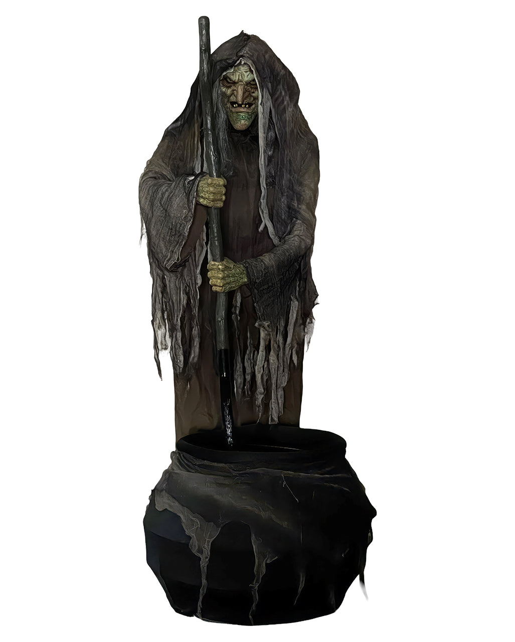 Noxara the Bog Witch Halloween Animatronic 162cm
