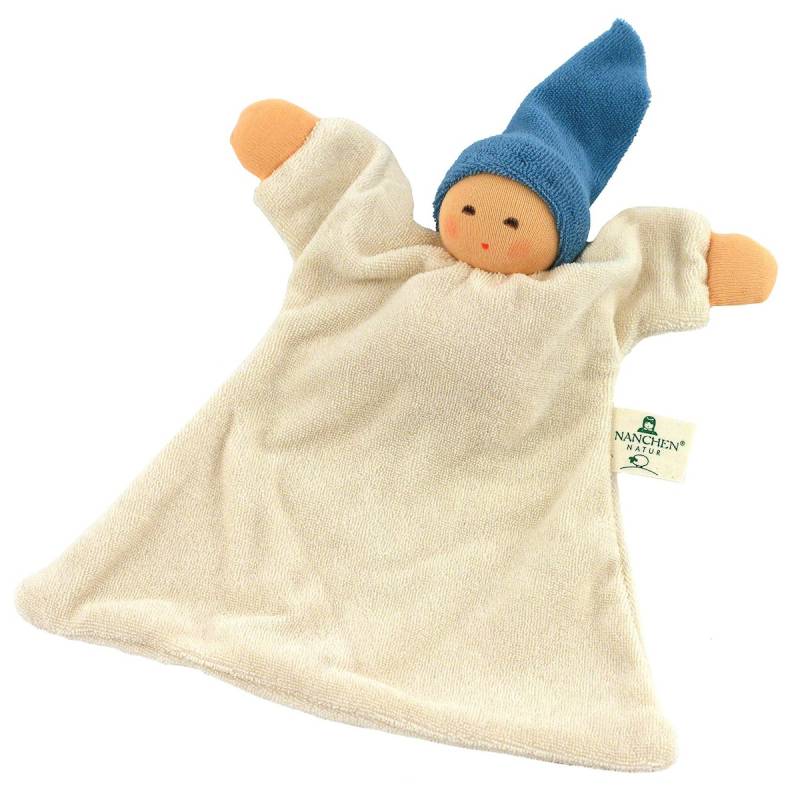 Nuckel mit Mütze - blau Nuckel mit Mütze - blau