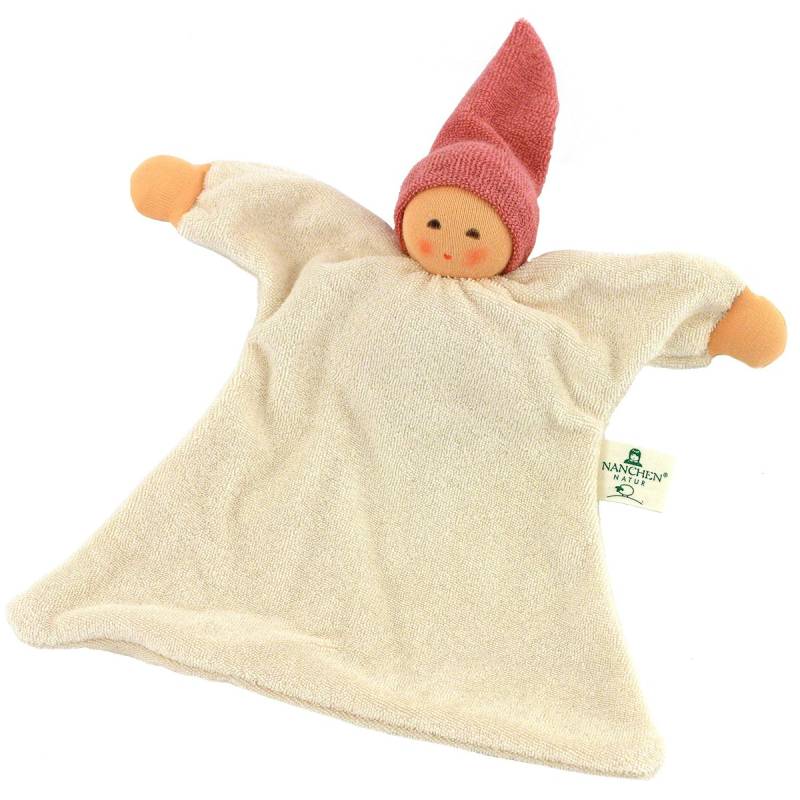 Nuckel mit Mütze - rosa