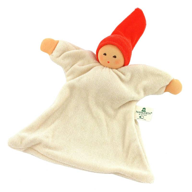 Nuckel mit Mütze - rot