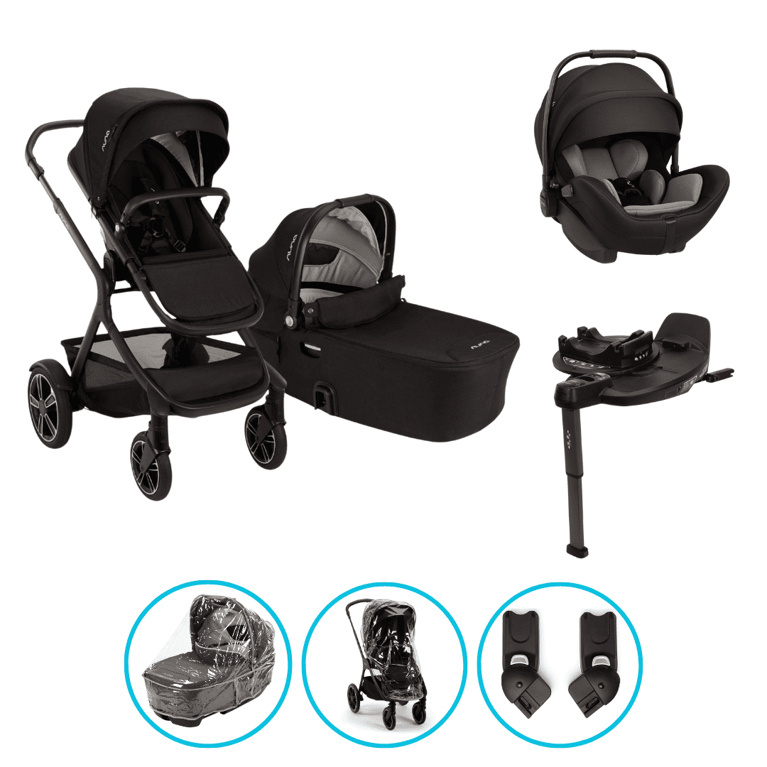 Nuna DEMI Next 7in1 Kinderwagen Set inkl. Arra Flex und Base Curv
