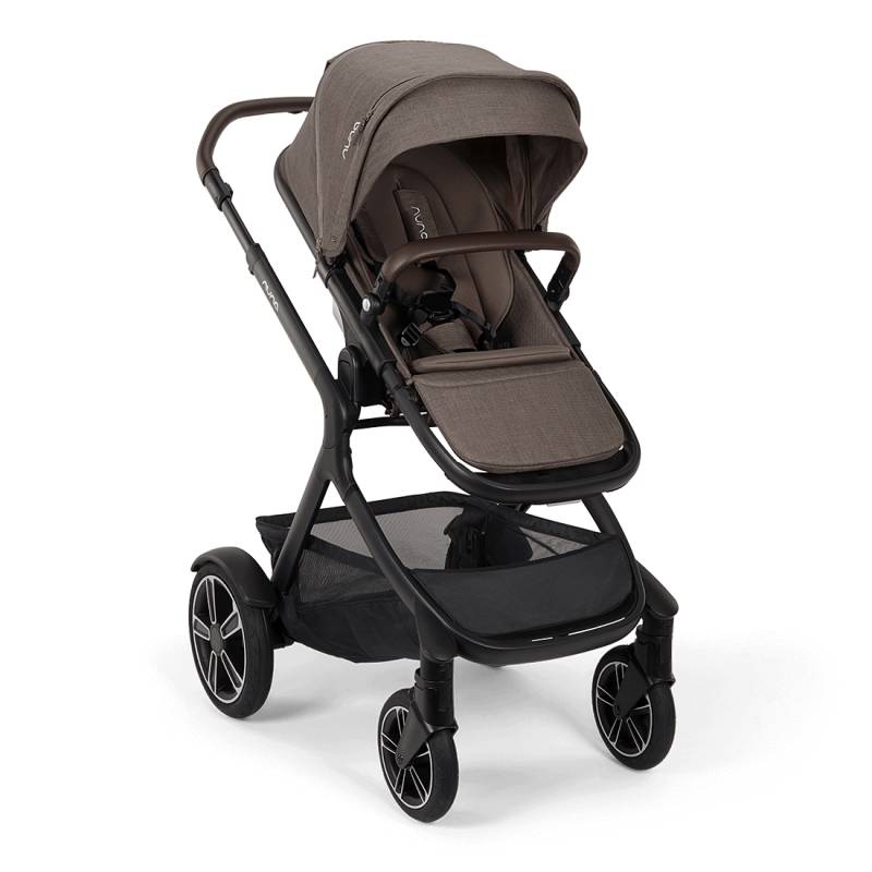 Nuna Demi Next 4in1 Kinderwagen Set Chestnut inkl. Arra Flex Chestnut, Base Next und Rider Board
