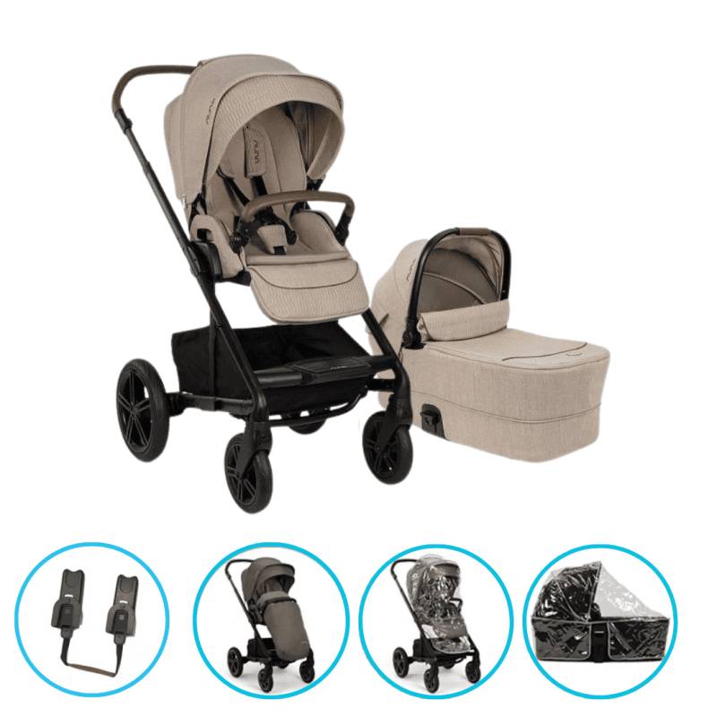 Nuna MIXX next 2in1 Kinderwagen Cosmopolitan inkl. GRATIS Zubehör