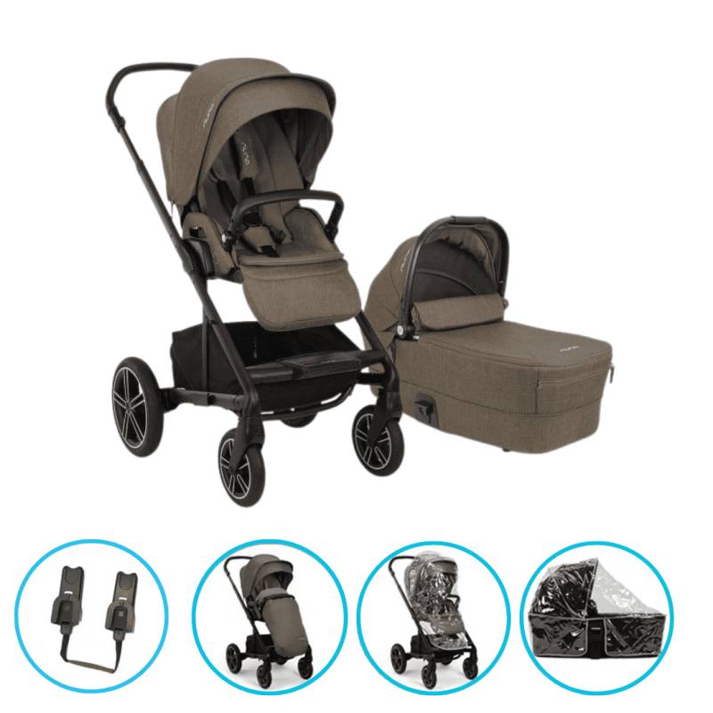 Nuna MIXX next 2in1 Kinderwagen Pistachio inkl. GRATIS Zubehör