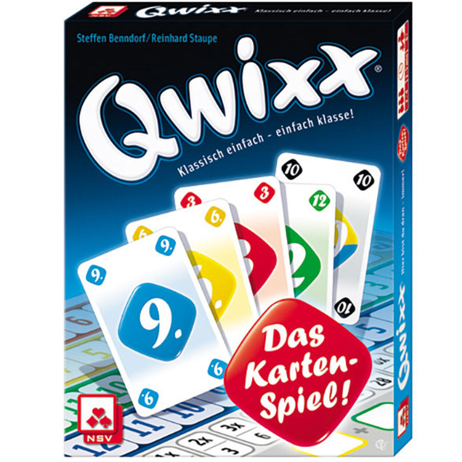 Nürnberger Spielkarten Verlag - Qwixx - Das Kartenspiel